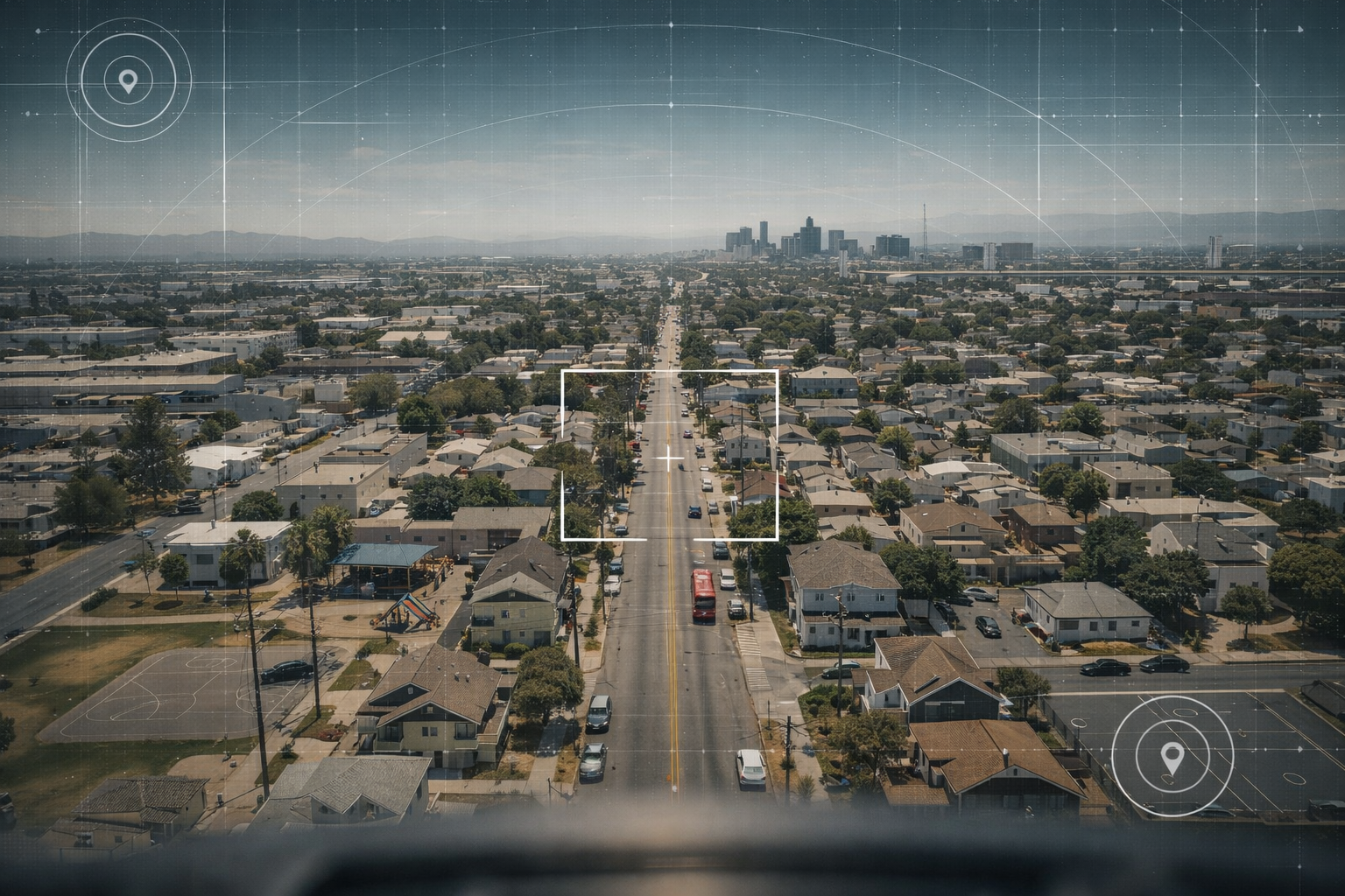 Aerial drone imagery service